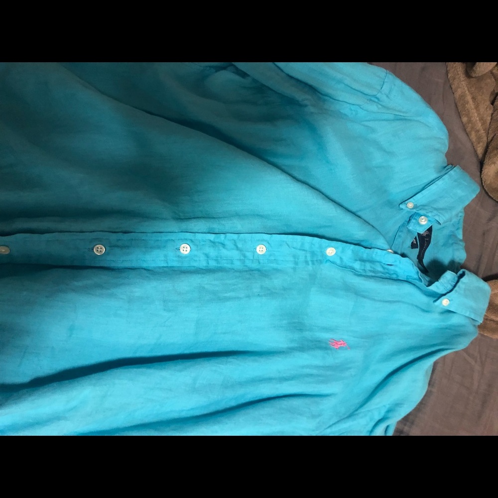 Long Sleeve Polo Ralph Lauren Dress Shirt